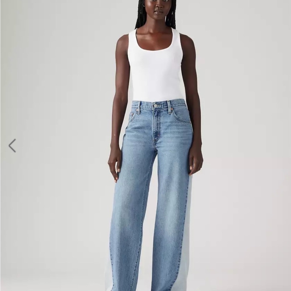Levi's Premium BAGGY DAD PIECED WOMEN'S JEAN - Picture 12 of 16